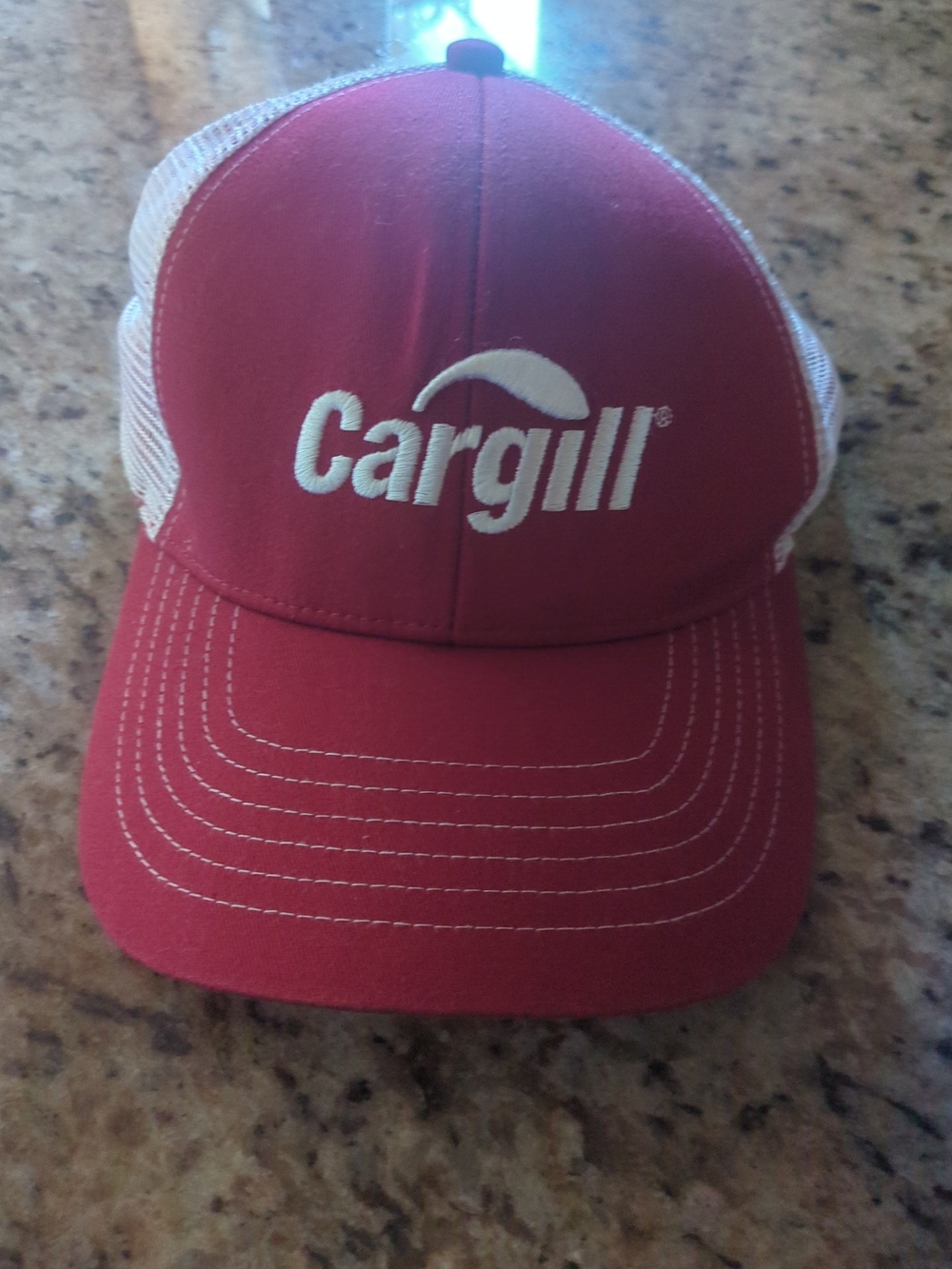 Red Mesh-Back Trucker Hat